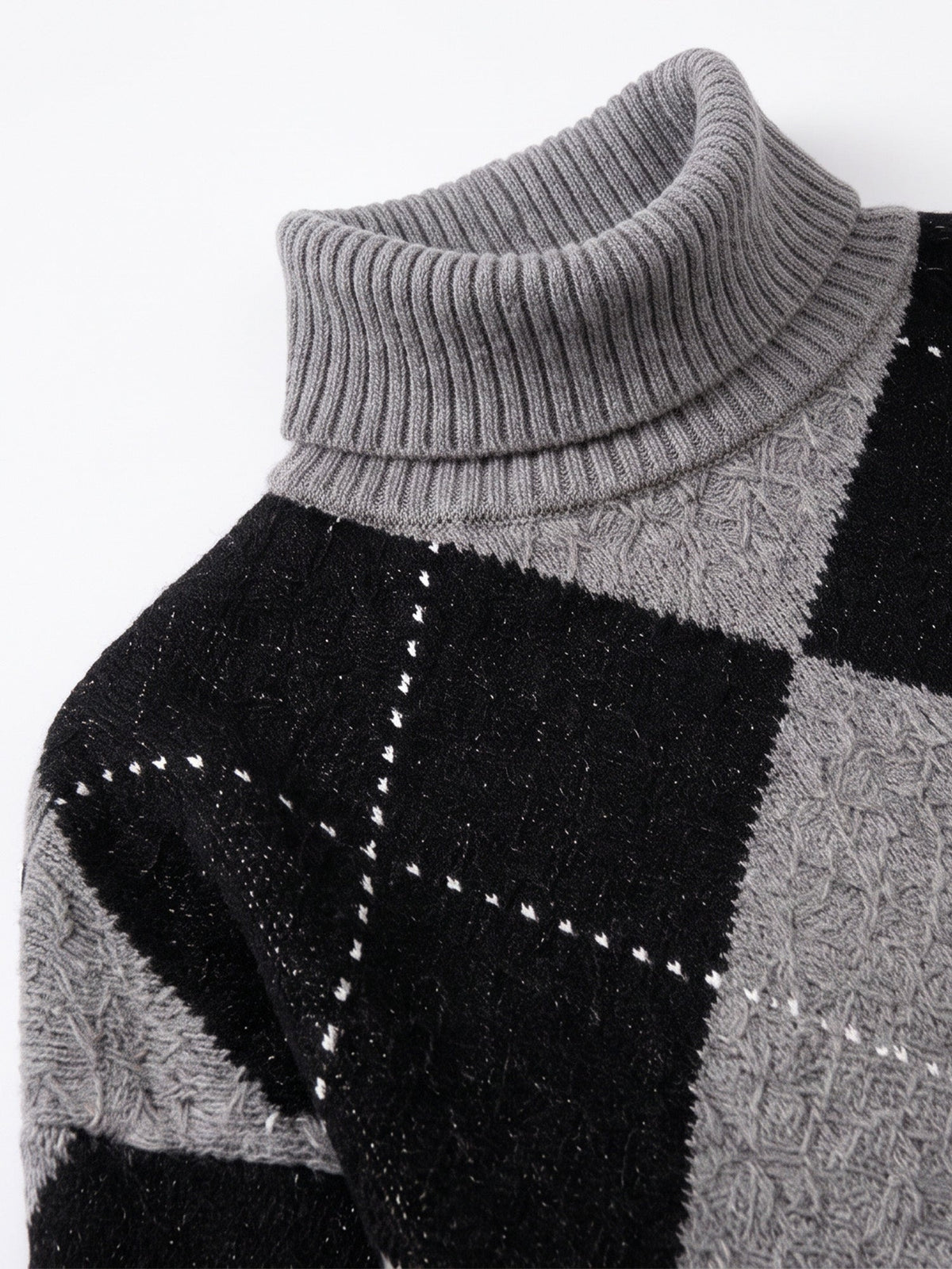 🍂✨ Women's Argyle Knit Sweater & Skirt Set – Elegant, Cosy & Effortlessly Chic