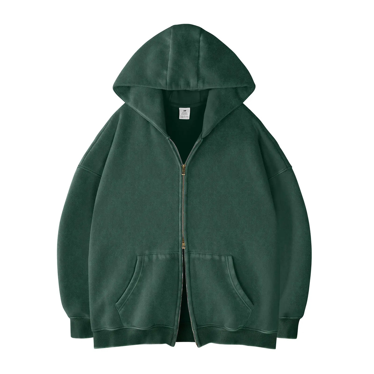 Unisex Oversized Zip-Up Hoodie
