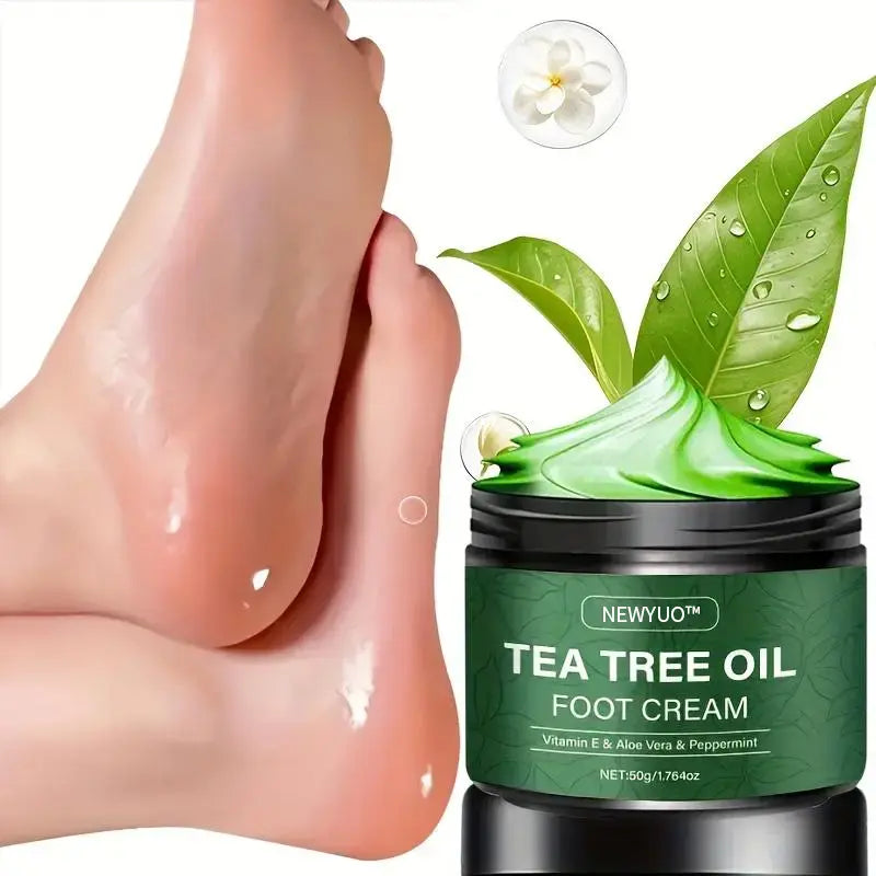 NEWYUOTM Tea Tree Oil Foot Cream