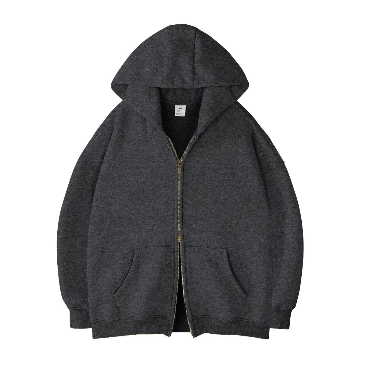 Unisex Oversized Zip-Up Hoodie