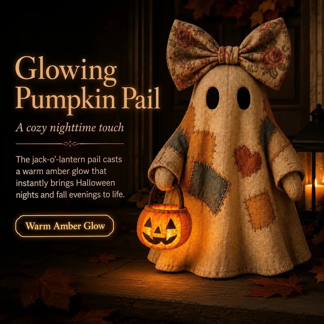Add a touch of whimsical nostalgia to your home and create a warm, cozy atmosphere! 🎃✨🍂