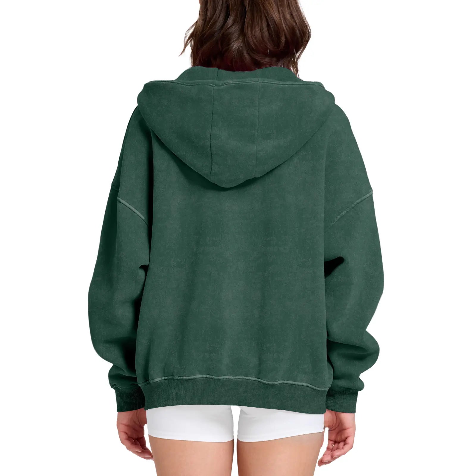 Unisex Oversized Zip-Up Hoodie