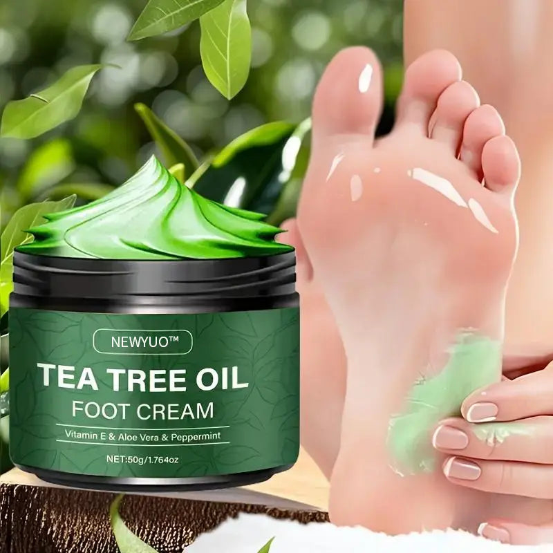 NEWYUOTM Tea Tree Oil Foot Cream